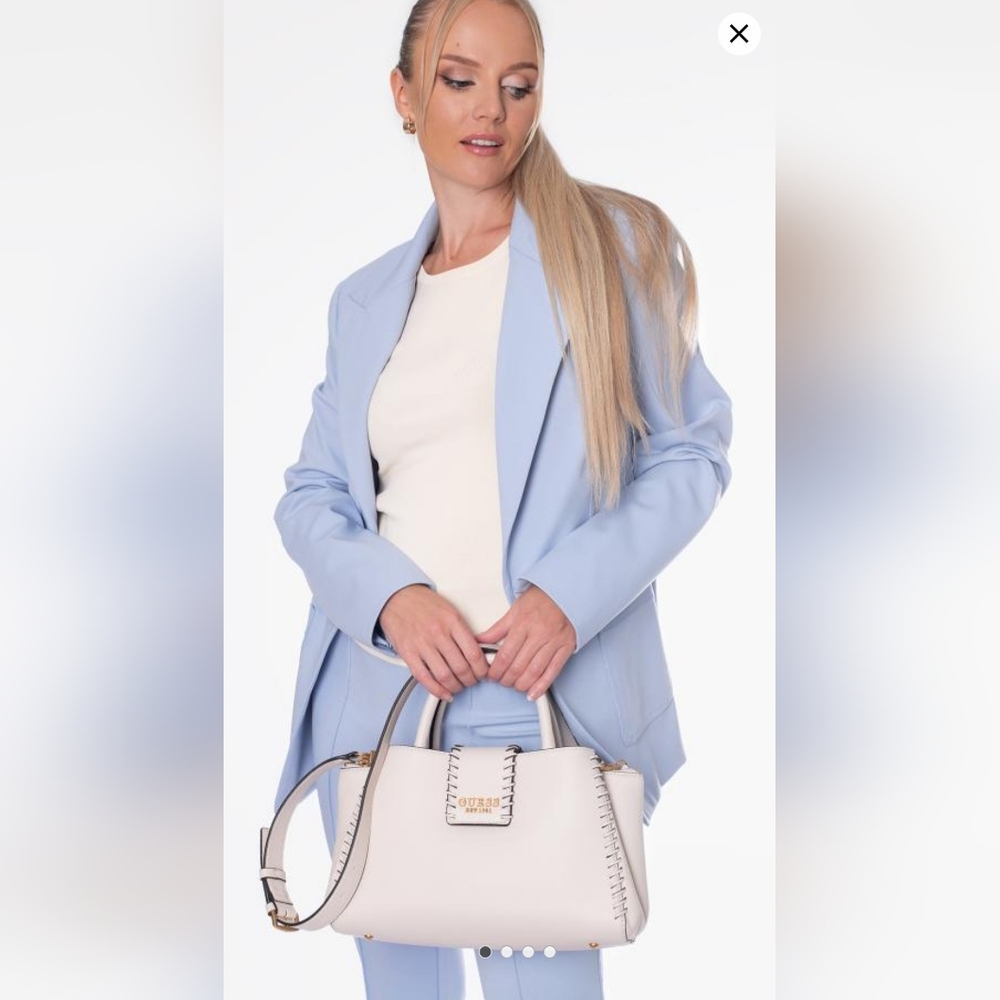 Fashion Bag GUESS LIBERA SMLGIRLFRIEND Women Beige -   NWT